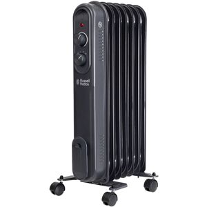 Russell Hobbs Electric Heater 1500w Grey 7 Fin Oil Filled Radiator Rhofr7004a Russell Hobbs Electric Heater 1500w Grey 7 Fin Oil Filled Radiator Rhofr7004a