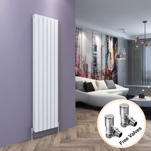 Elegant Vertical Radiator Double Flat Panel White Tall Upright Rad 1800 X 452 With Valve Elegant Vertical Radiator Double Flat Panel White Tall Upright Rad 1800 X 452 With Valve