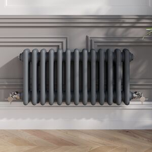 Radilux 300x605mm Traditional Colosseum Horizontal Triple Bar Column Radiator Anthracite Radilux 300x605mm Traditional Colosseum Horizontal Triple Bar Column Radiator Anthracite