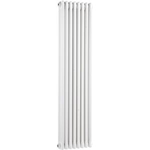 Hudson Reed Colosseum 3-Column Vertical Radiator 1500mm H X 287mm W - White Hudson Reed Colosseum 3-Column Vertical Radiator 1500mm H X 287mm W - White