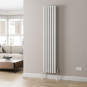 Radilux 1800x360mm Designer Radiator Vertical White Oval Column Rads Double Panel Modern Radilux 1800x360mm Designer Radiator Vertical White Oval Column Rads Double Panel Modern