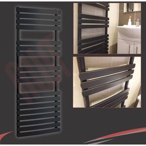 Nwt Direct Heated Towel Rail Radiator Warmer Black Castell 500mm(W) X 1200mm(H) 3303 Btus Nwt Direct Heated Towel Rail Radiator Warmer Black Castell 500mm(W) X 1200mm(H) 3303 Btus