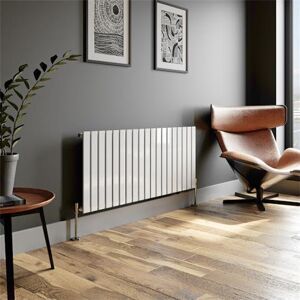 Radilux Horizontal Single Flat Panel Designer Radiator - 600 X 1440mm White 19 Tubes Radilux Horizontal Single Flat Panel Designer Radiator - 600 X 1440mm White 19 Tubes