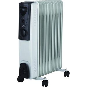 Kingavon 9fin 240v Portable Electric Oil Filled Radiator Electric Heater 2kw Kingavon 9fin 240v Portable Electric Oil Filled Radiator Electric Heater 2kw