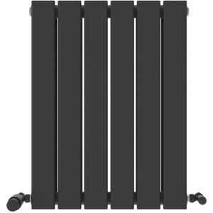 Ibathuk Horizontal Double Radiator Flat Panel Radiator Designer Anthracite 600 X 456mm Ibathuk Horizontal Double Radiator Flat Panel Radiator Designer Anthracite 600 X 456mm