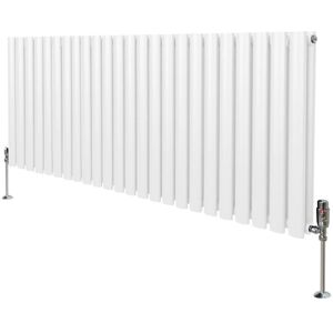 Monster Cable Oval Column Radiator 600mm X 1440mm & Trv Chrome Valves Modern Monster Cable Oval Column Radiator 600mm X 1440mm & Trv Chrome Valves Modern