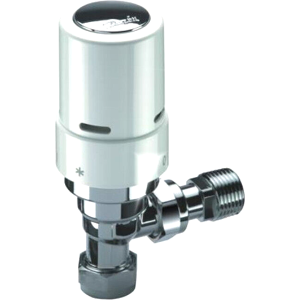 Danfoss Ras-D2 Combi Angled Trv White Chrome 8 / 10 / 15mm 013g6013 Danfoss Ras-D2 Combi Angled Trv White Chrome 8 / 10 / 15mm 013g6013