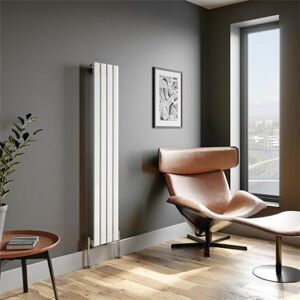 Radilux Vertical Single Flat Panel Designer Radiator - 1600 X 300mm White 4 Tubes Radilux Vertical Single Flat Panel Designer Radiator - 1600 X 300mm White 4 Tubes
