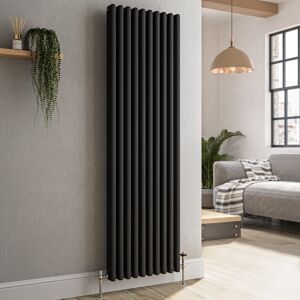 Reggio Midnight Black Vertical Triple Column Traditional Radiator Vct10-1500-Bct Reggio Midnight Black Vertical Triple Column Traditional Radiator Vct10-1500-Bct
