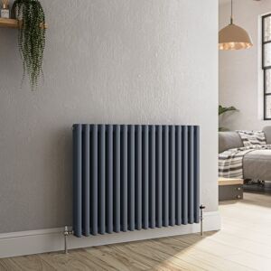Reggio Anthracite Horizontal Triple Column Traditional Radiator 6 Hct18-600-Dgct Reggio Anthracite Horizontal Triple Column Traditional Radiator 6 Hct18-600-Dgct