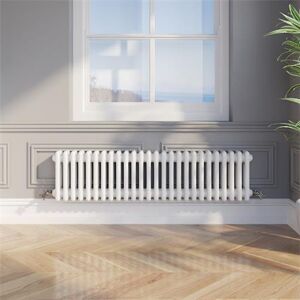 Radilux Traditional Colosseum Triple Bar Column Radiator White 300x1190mm 26 Tubes Radilux Traditional Colosseum Triple Bar Column Radiator White 300x1190mm 26 Tubes