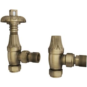 Uk Radiators Thermostatic Trv Radiator Valves 8mm Brass Angled Antique Brass Uk Radiators Thermostatic Trv Radiator Valves 8mm Brass Angled Antique Brass