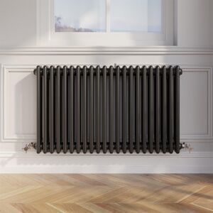Radilux Traditional Colosseum Horizontal Triple Bar Column Radiator 600x1010mm Black Radilux Traditional Colosseum Horizontal Triple Bar Column Radiator 600x1010mm Black