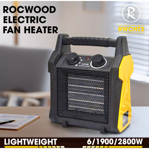 Electric Heater Ceramic 2800w Rocwood 2.8kw 230v Ptc Heating Fan 3 Heat Settings Electric Heater Ceramic 2800w Rocwood 2.8kw 230v Ptc Heating Fan 3 Heat Settings
