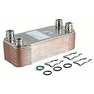 Vaillant Turbomax Plus 837 20 Plate Dhw Heat Exchanger 065153 (065133 065144) Vaillant Turbomax Plus 837 20 Plate Dhw Heat Exchanger 065153 (065133 065144)