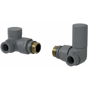 Duratherm Corner Anthracite Radiator Valve Pack - 15mm Grey Central Heating Radiator Duratherm Corner Anthracite Radiator Valve Pack - 15mm Grey Central Heating Radiator
