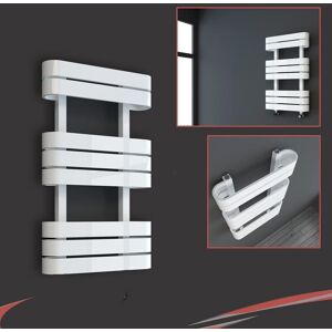Nwt Direct Heated Towel Rail Radiator Designer White Barlo 500mm(W) X 850mm(H) 1939 Btus Nwt Direct Heated Towel Rail Radiator Designer White Barlo 500mm(W) X 850mm(H) 1939 Btus