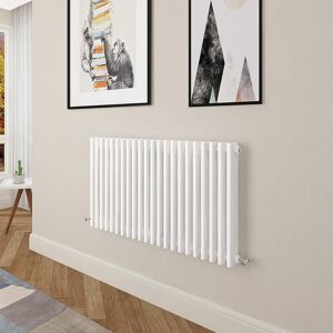 Aica Traditional Cast Iron Style Radiator Horizontal 600x1010mm 3 Column White Aica Traditional Cast Iron Style Radiator Horizontal 600x1010mm 3 Column White
