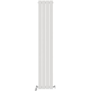Ibathuk Radiator Vertical Designer Single Flat Panel Heating Radiator White 1800x228mm Ibathuk Radiator Vertical Designer Single Flat Panel Heating Radiator White 1800x228mm