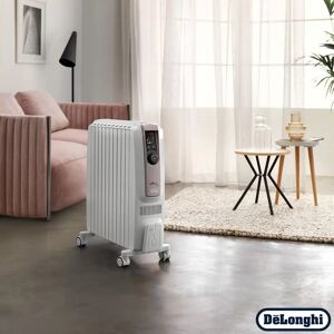 DeLonghi 4 Oil Filled Radiator 2.5kw 25% More Heat & Eco Plus Function DeLonghi 4 Oil Filled Radiator 2.5kw 25% More Heat & Eco Plus Function