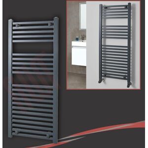 Nwt Direct Heated Towel Rail Radiator Warmer Anthracite Atlas 500mm(W) X 1200mm(H) 3797 Btu Nwt Direct Heated Towel Rail Radiator Warmer Anthracite Atlas 500mm(W) X 1200mm(H) 3797 Btu