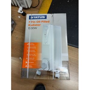 Status Oil Filled Radiator, 7 Fin Oil Heater, 1500w Electric Radiator Heater,... Status Oil Filled Radiator, 7 Fin Oil Heater, 1500w Electric Radiator Heater,...