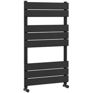 Hudson Reed Square Flat Panel Heated Towel Rail Radiator 840x500mm Anthracite Hudson Reed Square Flat Panel Heated Towel Rail Radiator 840x500mm Anthracite