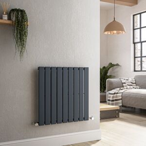 Riace Anthracite Horizontal Flat Designer Radiator 600x612mm Single Hs9-600-Dgcf Riace Anthracite Horizontal Flat Designer Radiator 600x612mm Single Hs9-600-Dgcf