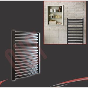 Nwt Direct Heated Towel Rail Radiator Warmer Black Ellipse 600mm(W) X 800mm(H) 2667 Btus Nwt Direct Heated Towel Rail Radiator Warmer Black Ellipse 600mm(W) X 800mm(H) 2667 Btus