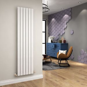 Elegant Vertical Radiator 1800 X 452 Flat Panel White Central Heating Tall Upright Rads Elegant Vertical Radiator 1800 X 452 Flat Panel White Central Heating Tall Upright Rads