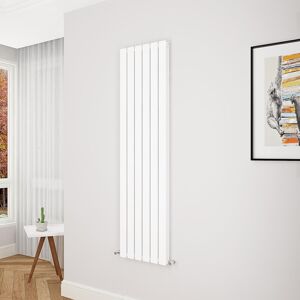 Aica Flat Panel Radiator Vertical Central Heating Rad 1600x408mm Double White Aica Flat Panel Radiator Vertical Central Heating Rad 1600x408mm Double White