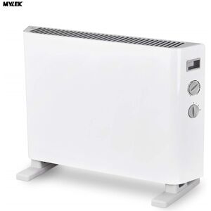 Mylek Convector Heater Electric Adjustable Thermostat Free Standing Radiator 2kw Mylek Convector Heater Electric Adjustable Thermostat Free Standing Radiator 2kw