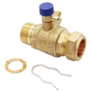 Ideal Isar He 24 30 35 Esprit 2 Evo He Drain Valve Pack C/w 22mm Valve 174560 Ideal Isar He 24 30 35 Esprit 2 Evo He Drain Valve Pack C/w 22mm Valve 174560