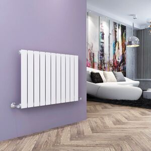 Elegant White Radiator 600 X 836 Mm Single Flat Panel Central Heating Horizontal Rads Elegant White Radiator 600 X 836 Mm Single Flat Panel Central Heating Horizontal Rads