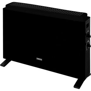 Zanussi 2000w/2kw Electric Convector Heater, Freestanding Radiator In Black Wit Zanussi 2000w/2kw Electric Convector Heater, Freestanding Radiator In Black Wit