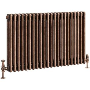 Go Bathrooms Traditional 3 Column Radiator Aged Copper Central Horizontal Rad 600 X 1010mm Go Bathrooms Traditional 3 Column Radiator Aged Copper Central Horizontal Rad 600 X 1010mm