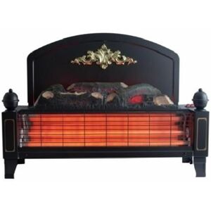 Dimplex Yeominster Radiant Bar Fire Freestanding Electric Fireplace 1.2kw Log Bed Black Dimplex Yeominster Radiant Bar Fire Freestanding Electric Fireplace 1.2kw Log Bed Black
