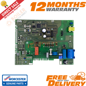 Worcester - Greenstar Junior 12i 15i 24i 28i Pcb - 87161095390 - Refurbished Worcester - Greenstar Junior 12i 15i 24i 28i Pcb - 87161095390 - Refurbished