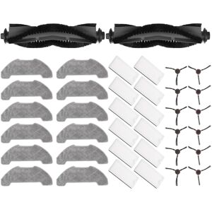 2x(For P30 / P20 Robot Vacuum Replacement Parts Main Roller Side1140 2x(For P30 / P20 Robot Vacuum Replacement Parts Main Roller Side1140