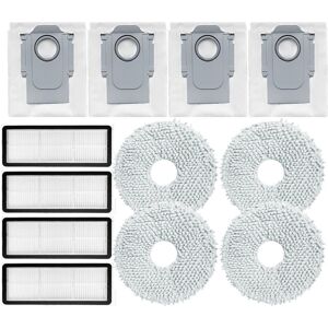 Sodial 3x(For Qrevo Curv Replacement Hepa Mop Pad Dust Bags Spare Parts9654 Sodial 3x(For Qrevo Curv Replacement Hepa Mop Pad Dust Bags Spare Parts9654