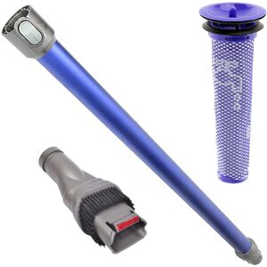 Spares2go Extension Tube Rod Wand For Dyson Dc58 Dc62 + Upholstery Brush + Pre Filter Spares2go Extension Tube Rod Wand For Dyson Dc58 Dc62 + Upholstery Brush + Pre Filter