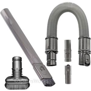 1.4m Hose Extendable Crevice Brush Dusting Tool Kit For Dyson Dc19 Dc20 Vacuum 1.4m Hose Extendable Crevice Brush Dusting Tool Kit For Dyson Dc19 Dc20 Vacuum