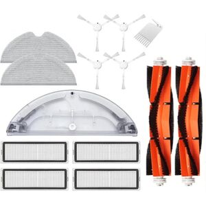 Sodial 3x(For 1c Side Main Brush Water Tank Mop Cloth Hepa Parts Kit Robot6233 Sodial 3x(For 1c Side Main Brush Water Tank Mop Cloth Hepa Parts Kit Robot6233