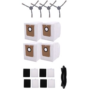 Sodial 3x(Roller Side Brush Hepa Dust Bag For Clean L50 / L50 / L60 / L607013 Sodial 3x(Roller Side Brush Hepa Dust Bag For Clean L50 / L50 / L60 / L607013