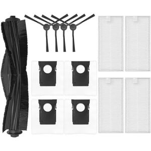 Sodial 2x(For W20 / W20 Pro Roller Side Brush Hepa Dust Bag Robot Vacuum8877 Sodial 2x(For W20 / W20 Pro Roller Side Brush Hepa Dust Bag Robot Vacuum8877