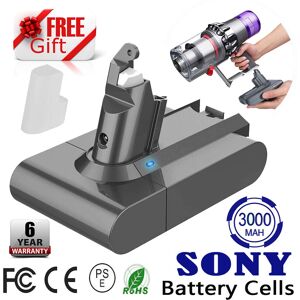3000 Mah Vacuum Battery For Dyson V6, V6 Animal, Dc58 Dc59 Dc61 Dc62 Absolute 3000 Mah Vacuum Battery For Dyson V6, V6 Animal, Dc58 Dc59 Dc61 Dc62 Absolute