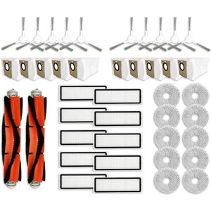 Sodial 2x(For C102cn Robot Vacuum Cleaner Main Side Brush Hepa Mop Pad Dust Bag3757 Sodial 2x(For C102cn Robot Vacuum Cleaner Main Side Brush Hepa Mop Pad Dust Bag3757