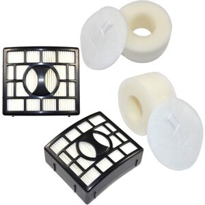 2x Hqrp Filter Kits (Hepa+ Foam& Felt) For Shark Rotator Nv680 Nv681 Nv682 Nv683 2x Hqrp Filter Kits (Hepa+ Foam& Felt) For Shark Rotator Nv680 Nv681 Nv682 Nv683