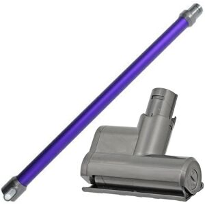 Spares2go Vacuum Mini Turbine Brush For Dyson Dc58 Dc62 Motorised Tool + Extension Tube Spares2go Vacuum Mini Turbine Brush For Dyson Dc58 Dc62 Motorised Tool + Extension Tube