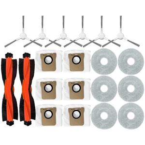 Sodial 3x(For M30 D102 Replacement Main Side Brush Mop Pad Dust Bags Spare Parts1212 Sodial 3x(For M30 D102 Replacement Main Side Brush Mop Pad Dust Bags Spare Parts1212